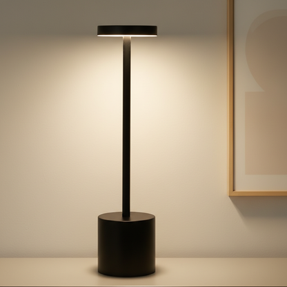 Auralis™ – Minimalist Dimmable Rechargeable LED Table Lamp