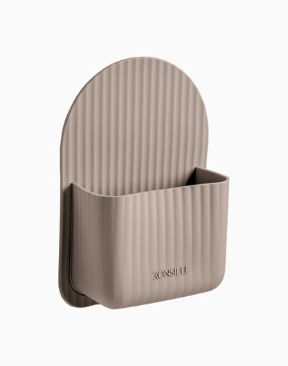 AquaNest™ – Silicone Adhesive Shower Caddy with Drainage