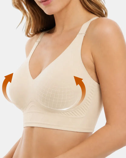 Elavelle™ – Plus Size T-Shirt Bra with Seamless Support