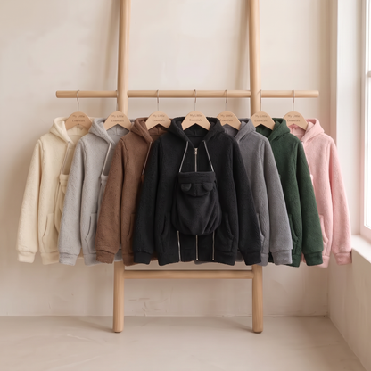 Cozyelle™ – My Little Essentials Pouch Hoodie With Pockets