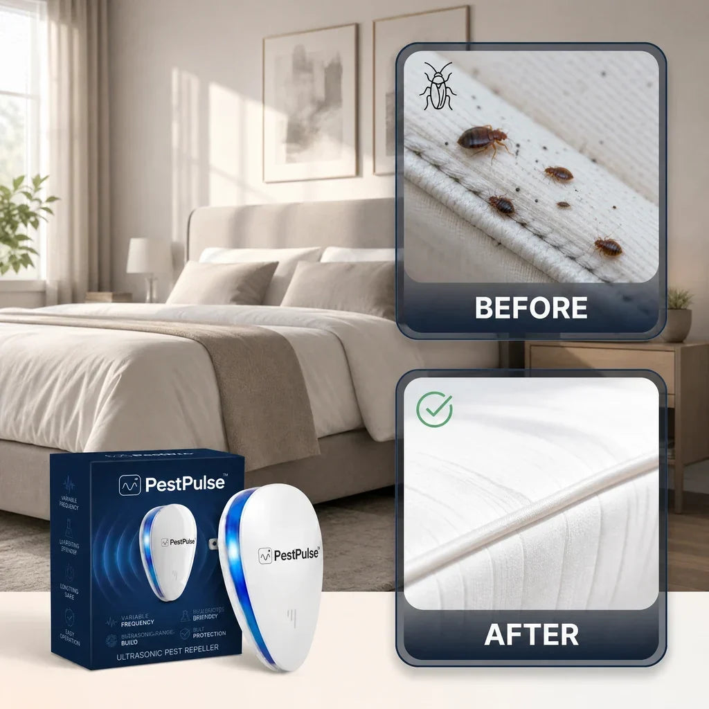 PestAway™ – Ultrasonic Repeller for a Cleaner, More Comfortable Home