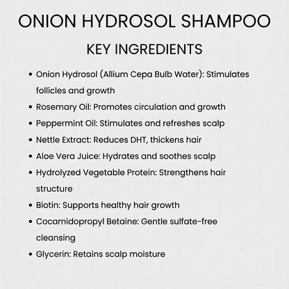 Rootora™ – Onion Hydrosol Shower Duo for Scalp Care
