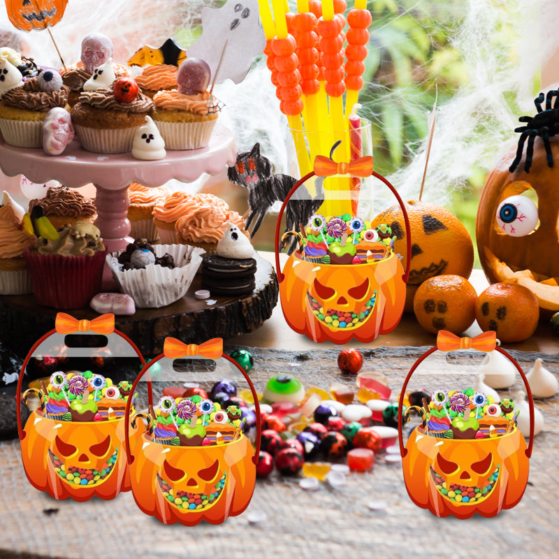 PumpiPack™ Halloween Treat Bags | Secure Zip Closure & Festive Pumpkin Design