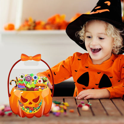 PumpiPack™ Halloween Treat Bags | Secure Zip Closure & Festive Pumpkin Design