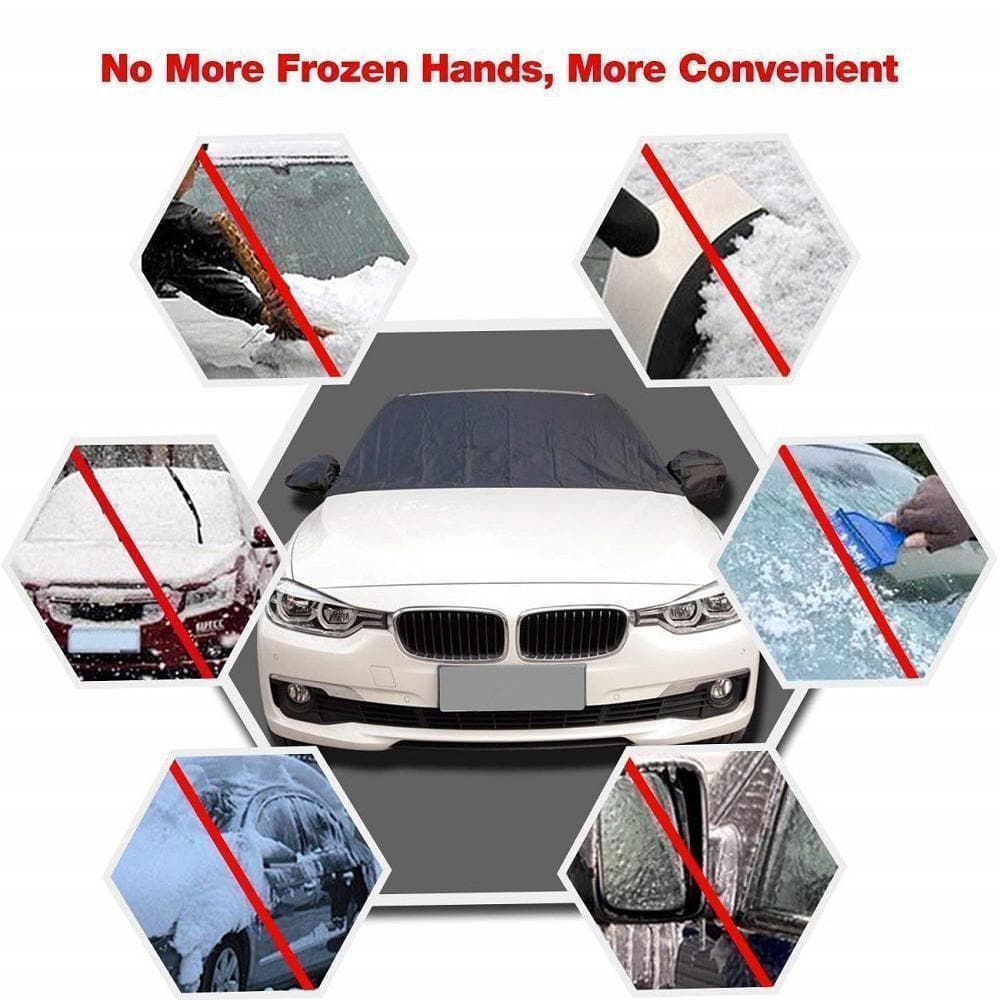 WarmShield™ Magnetic Windshield Frost Cover | Quick Winter Protection