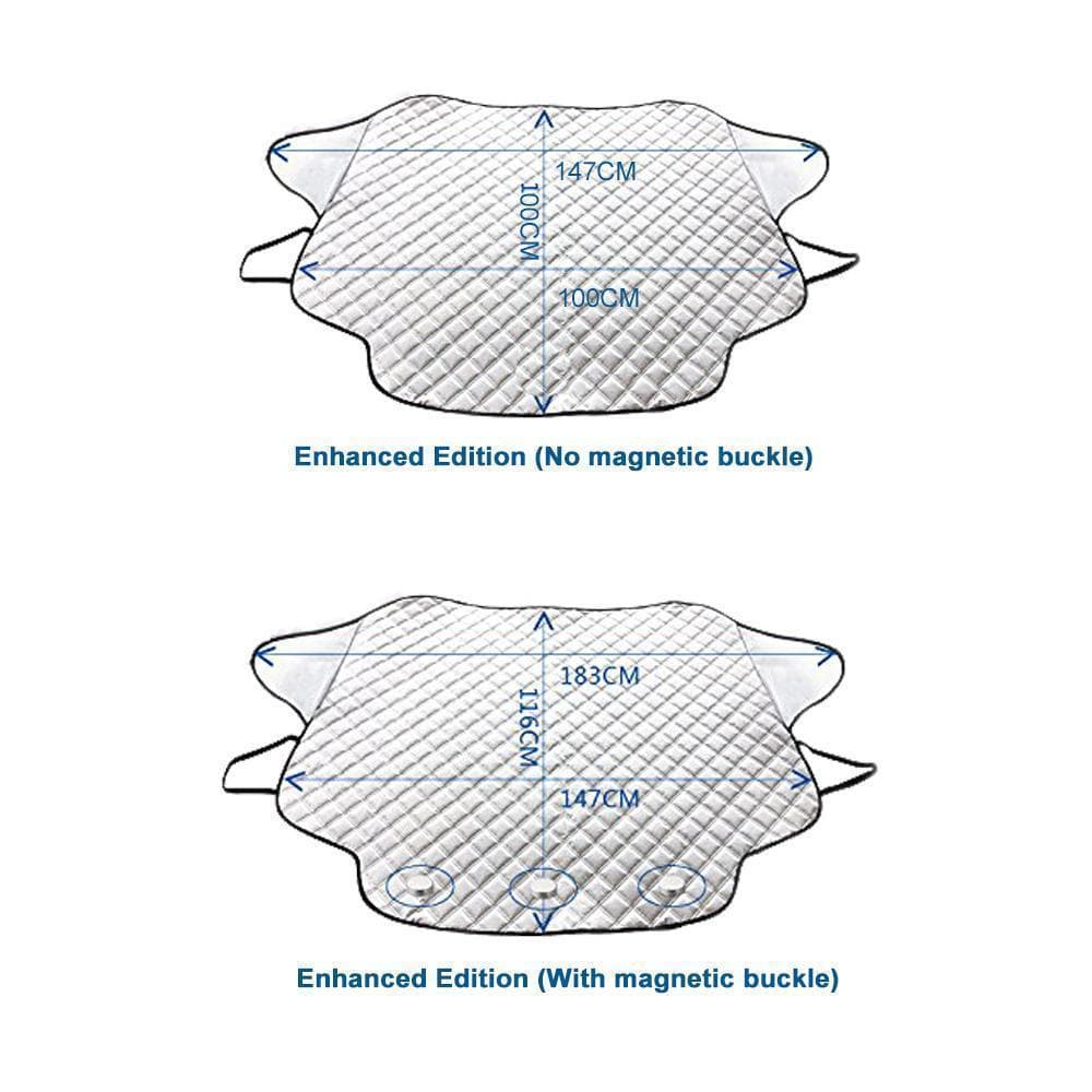 WarmShield™ Magnetic Windshield Frost Cover | Quick Winter Protection
