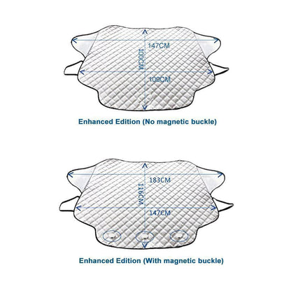 WarmShield™ Magnetic Windshield Frost Cover | Quick Winter Protection