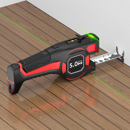 LaserMate™ 2-in-1 Tape Measure | Precise Measuring & Alignment with Built-In Laser