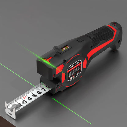 LaserMate™ 2-in-1 Tape Measure | Precise Measuring & Alignment with Built-In Laser