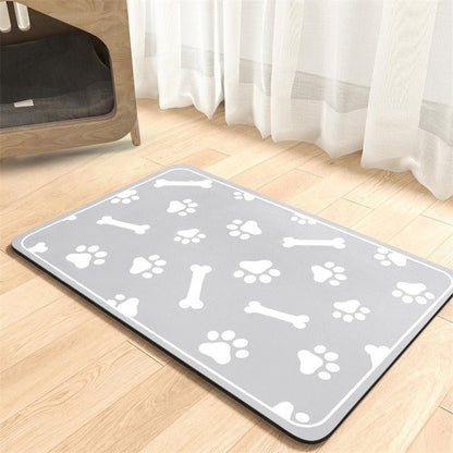PetDry™ Dog & Cat Feeding Mat | Cleaner Feeding Area & Easy-Care Protection
