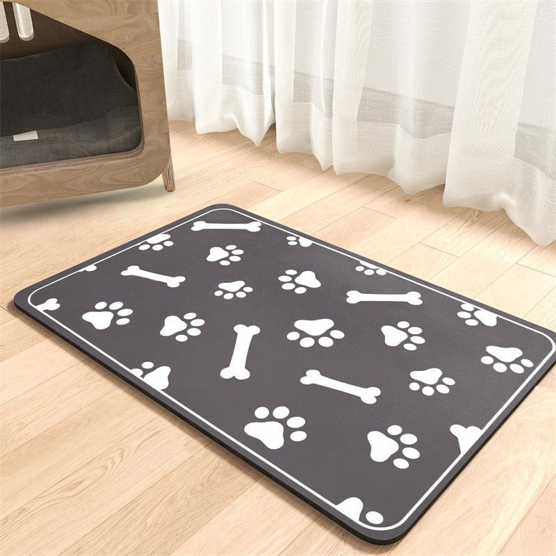 PetDry™ Dog & Cat Feeding Mat | Cleaner Feeding Area & Easy-Care Protection
