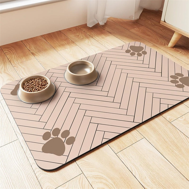 PetDry™ Dog & Cat Feeding Mat | Cleaner Feeding Area & Easy-Care Protection