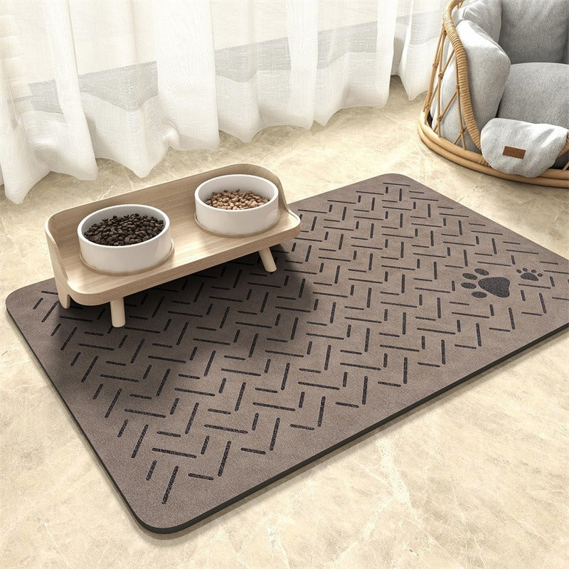 PetDry™ Dog & Cat Feeding Mat | Cleaner Feeding Area & Easy-Care Protection