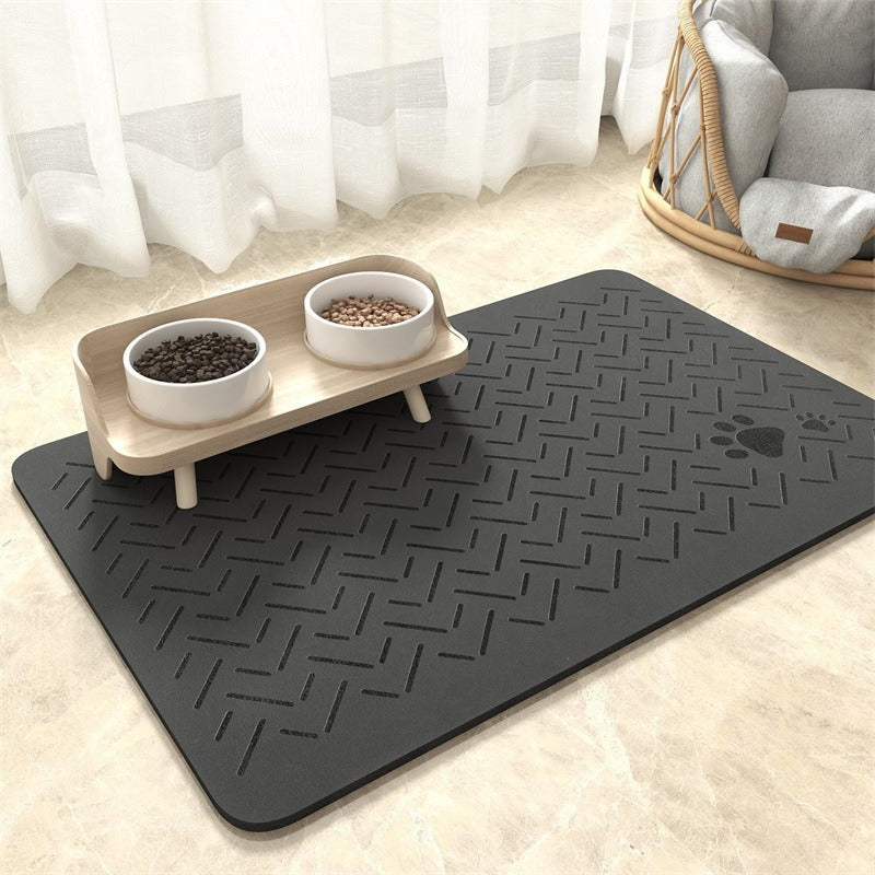 PetDry™ Dog & Cat Feeding Mat | Cleaner Feeding Area & Easy-Care Protection