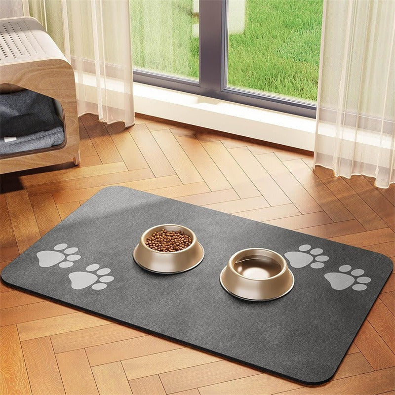 PetDry™ Dog & Cat Feeding Mat | Cleaner Feeding Area & Easy-Care Protection