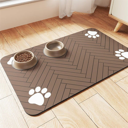 PetDry™ Dog & Cat Feeding Mat | Cleaner Feeding Area & Easy-Care Protection
