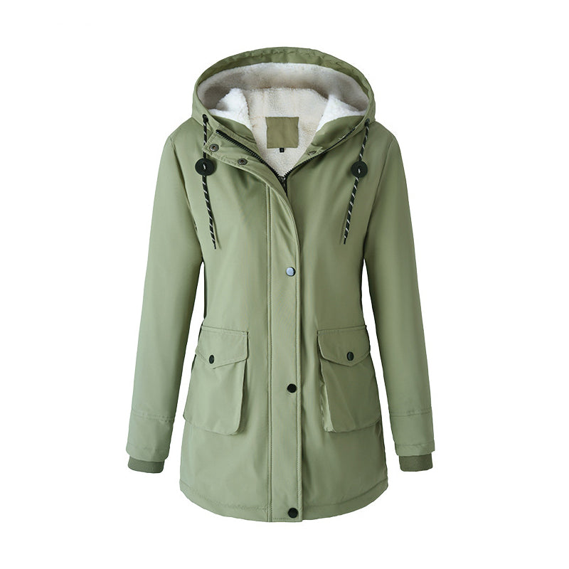 Warmelle™ Women’s Hooded Parka Coat | Cosy Everyday Protection