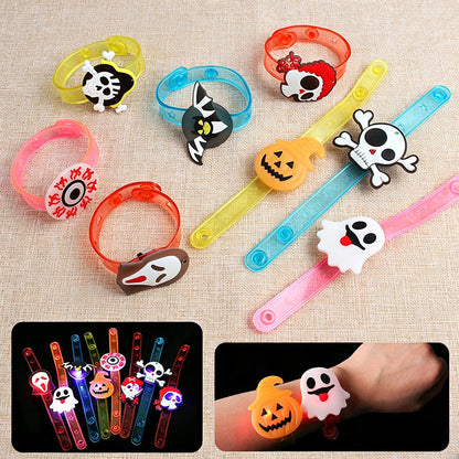 GlowWitch™ Halloween LED Bracelet | Glowing Party Look & Festive Halloween Accessory