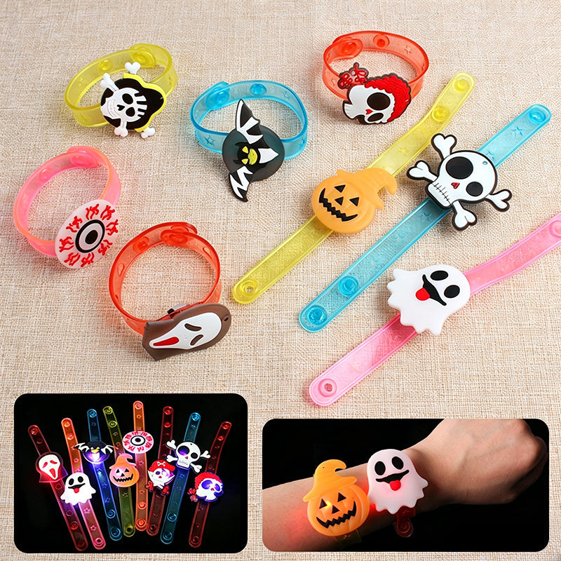 GlowWitch™ Halloween LED Bracelet | Glowing Party Look & Festive Halloween Accessory