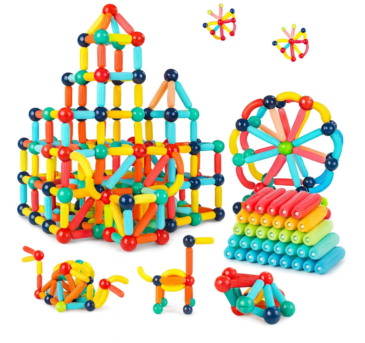 MagniBuild™ Magnetic Construction Set | Creative Building & Playful Learning